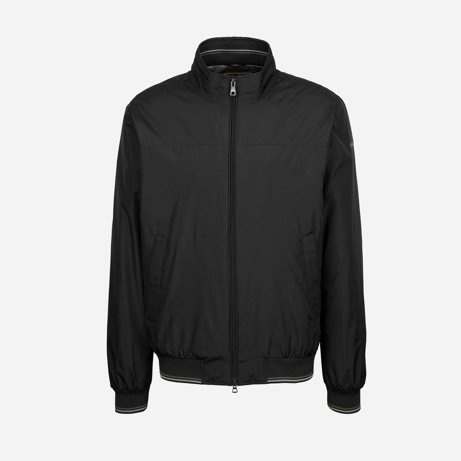 Men's Black Jacket Geox Jharrod - Mens