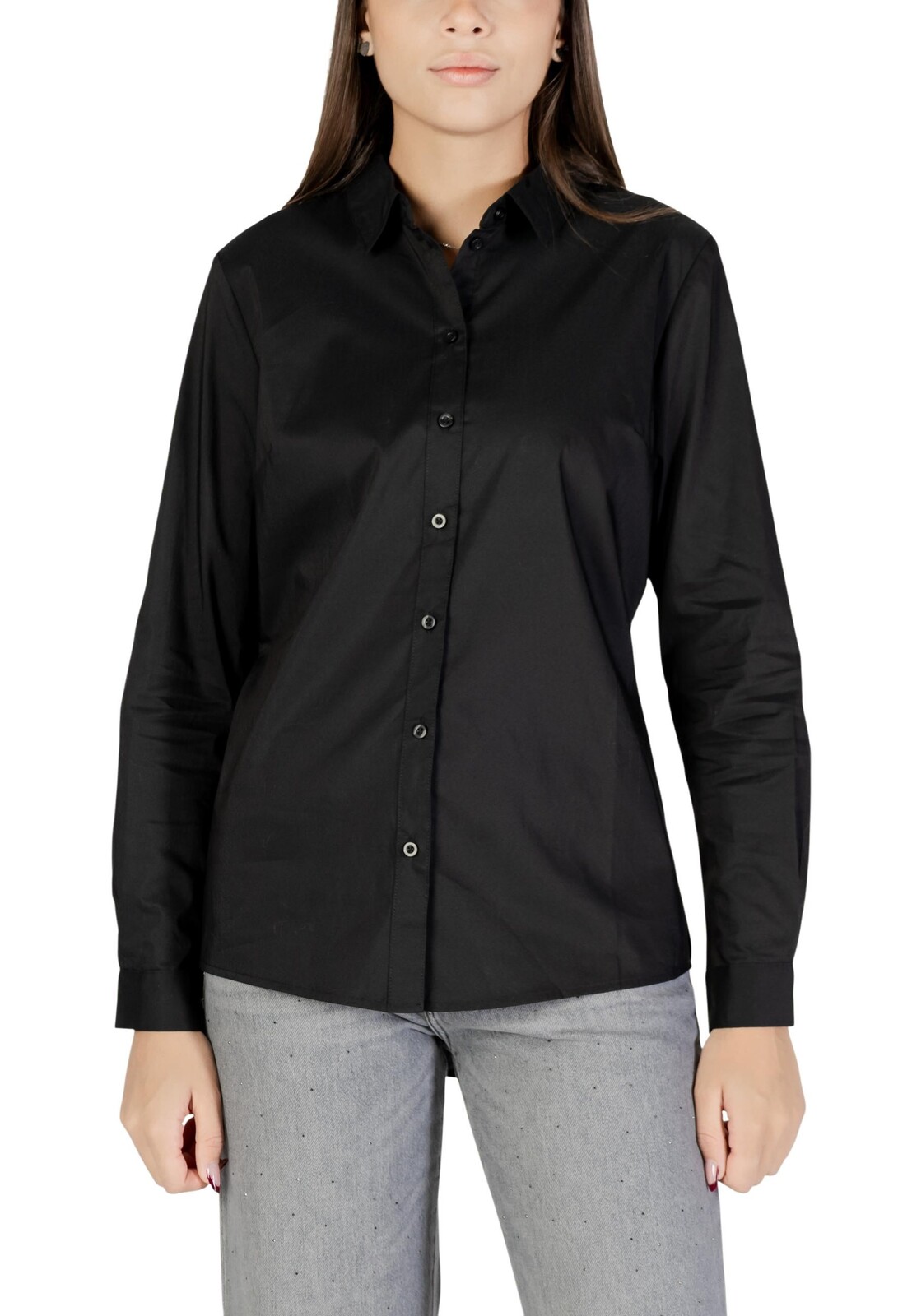 Čierna dámska košeľa Jacqueline De Yong