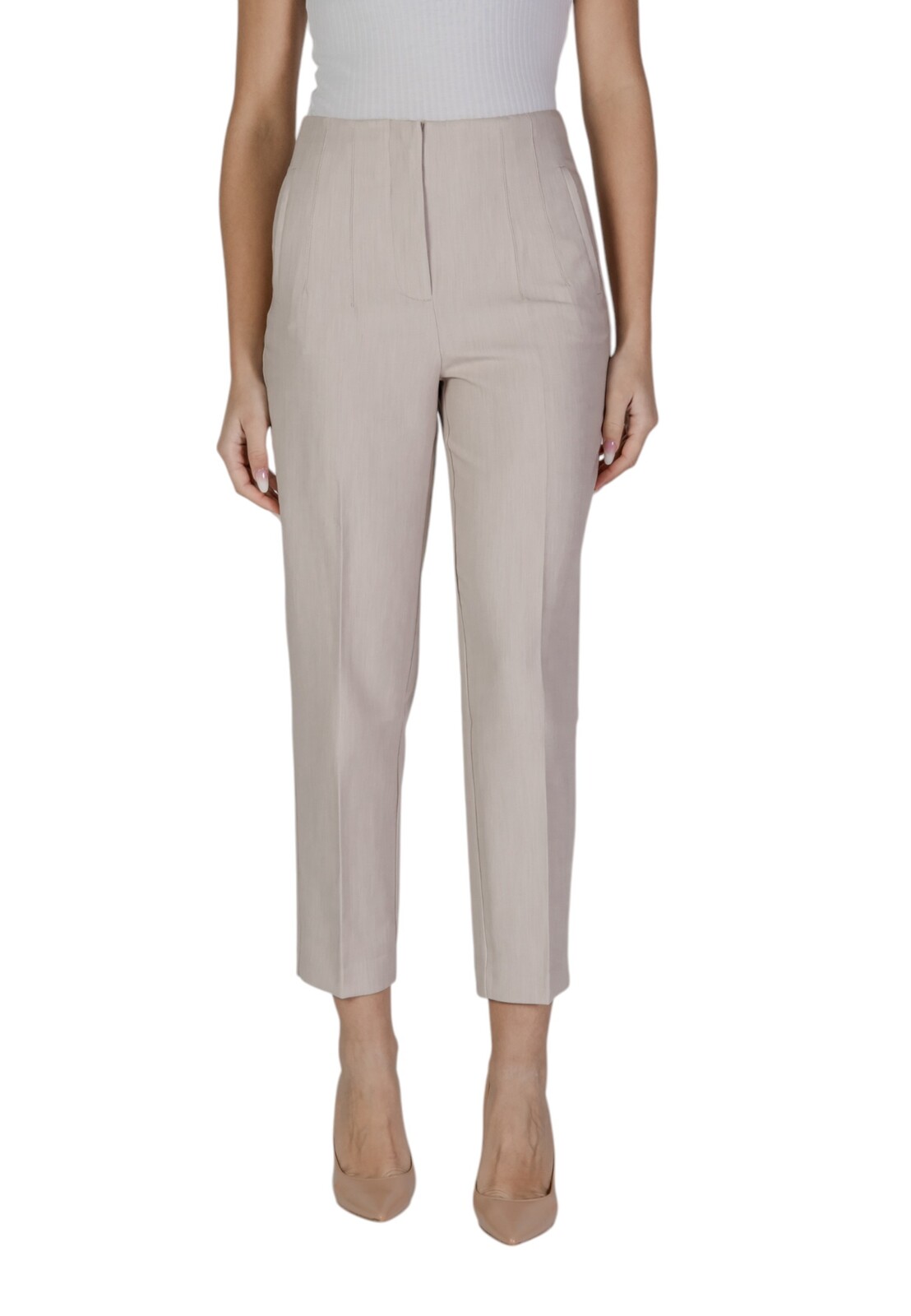 Dámske jednofarebné nohavice Only