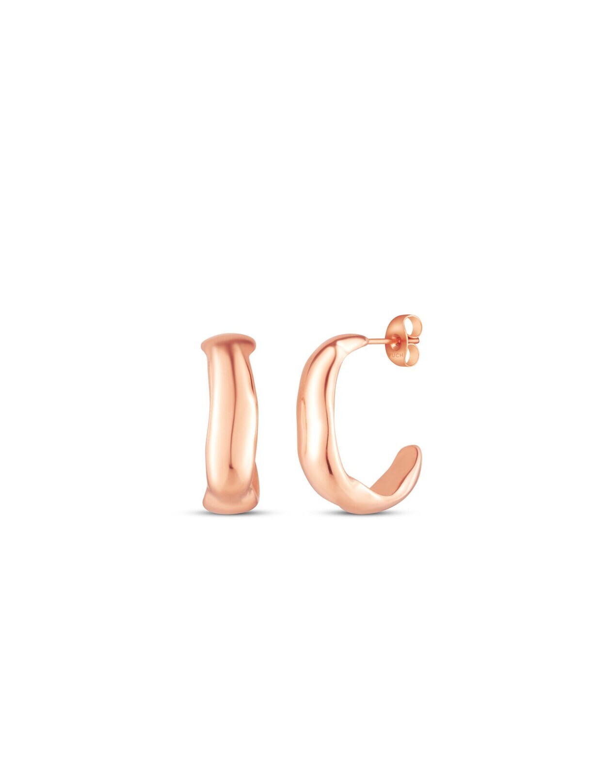 Isary náušnice z ružového zlata