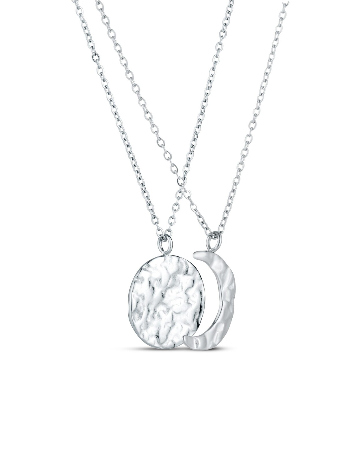 Strieborný náhrdelník Lunara