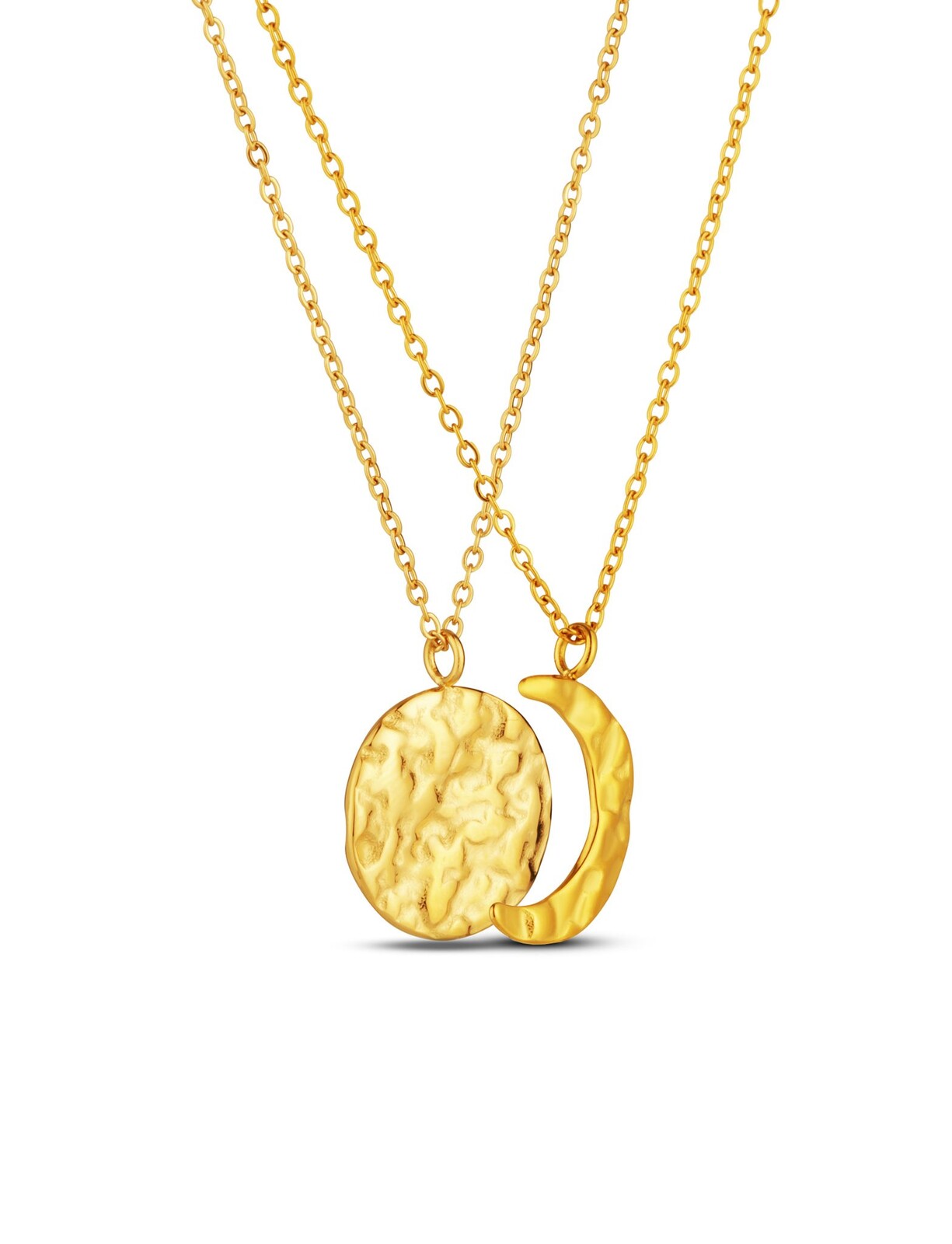Zlatý náhrdelník Lunara s motívom mesiaca