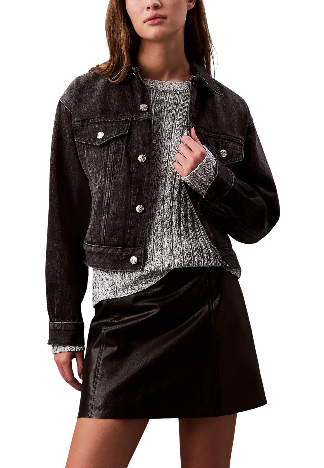 Calvin Klein Jeans rifľová bunda