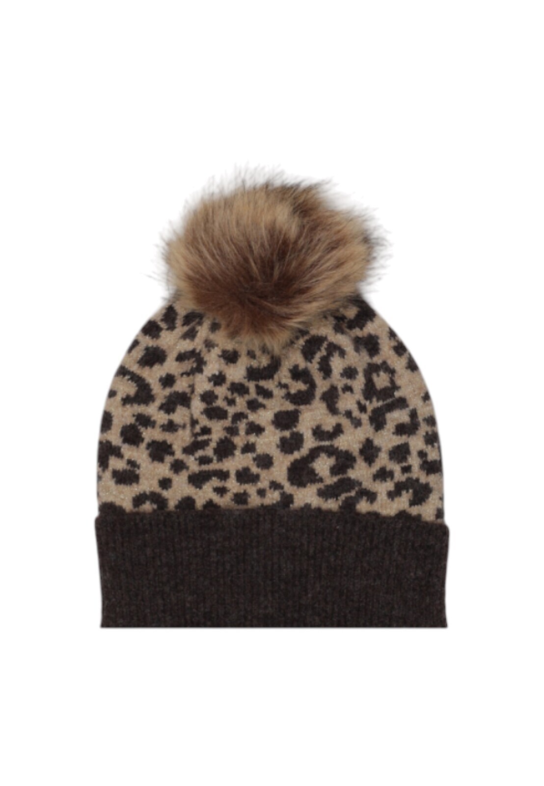 Dámska čiapka s leopardím vzorom