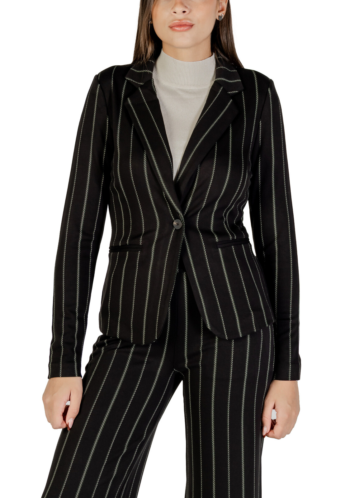 Dámske pruhované sako Ichi