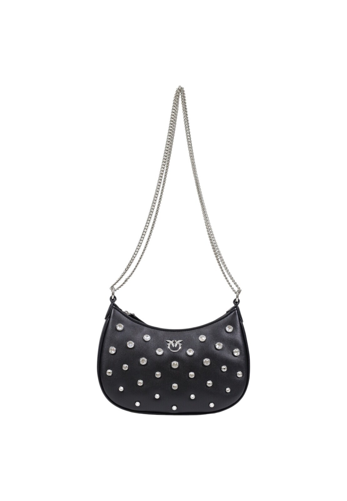 Čierna kabelka Pinko s retiazkou