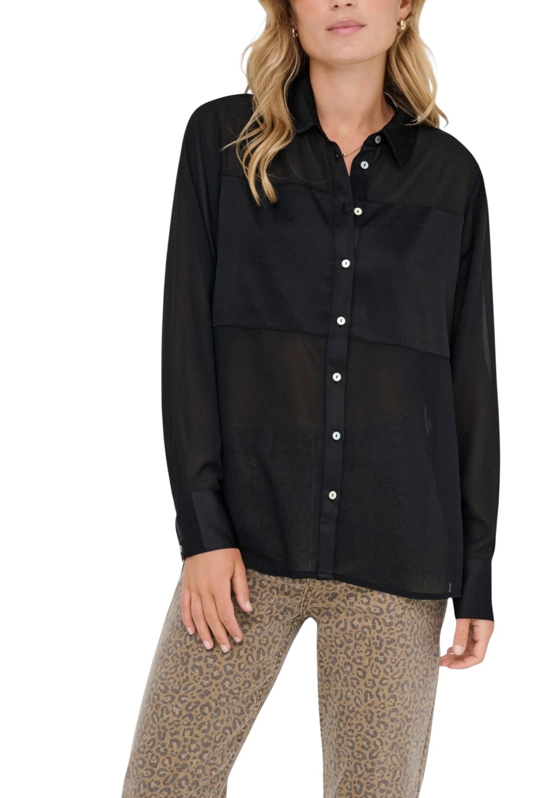 Čierna blúzka Only