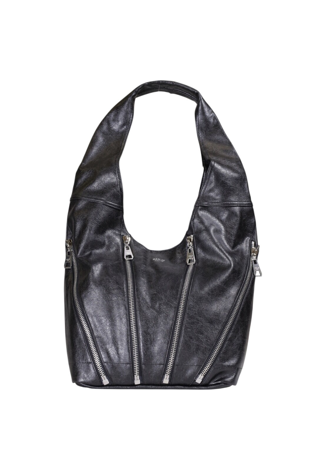 Čierna kabelka cez rameno Replay