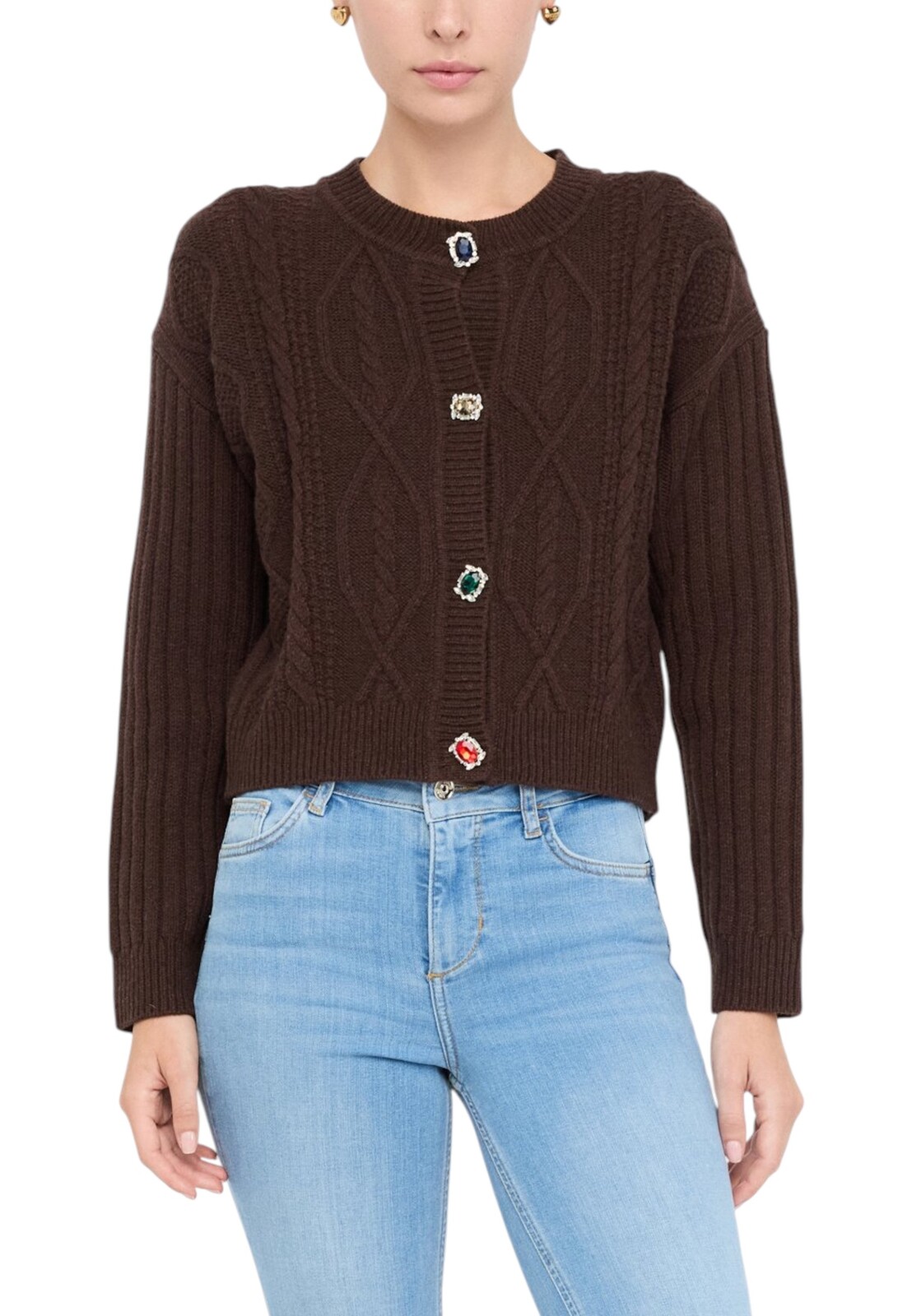 Liu Jo hnedý kardigan