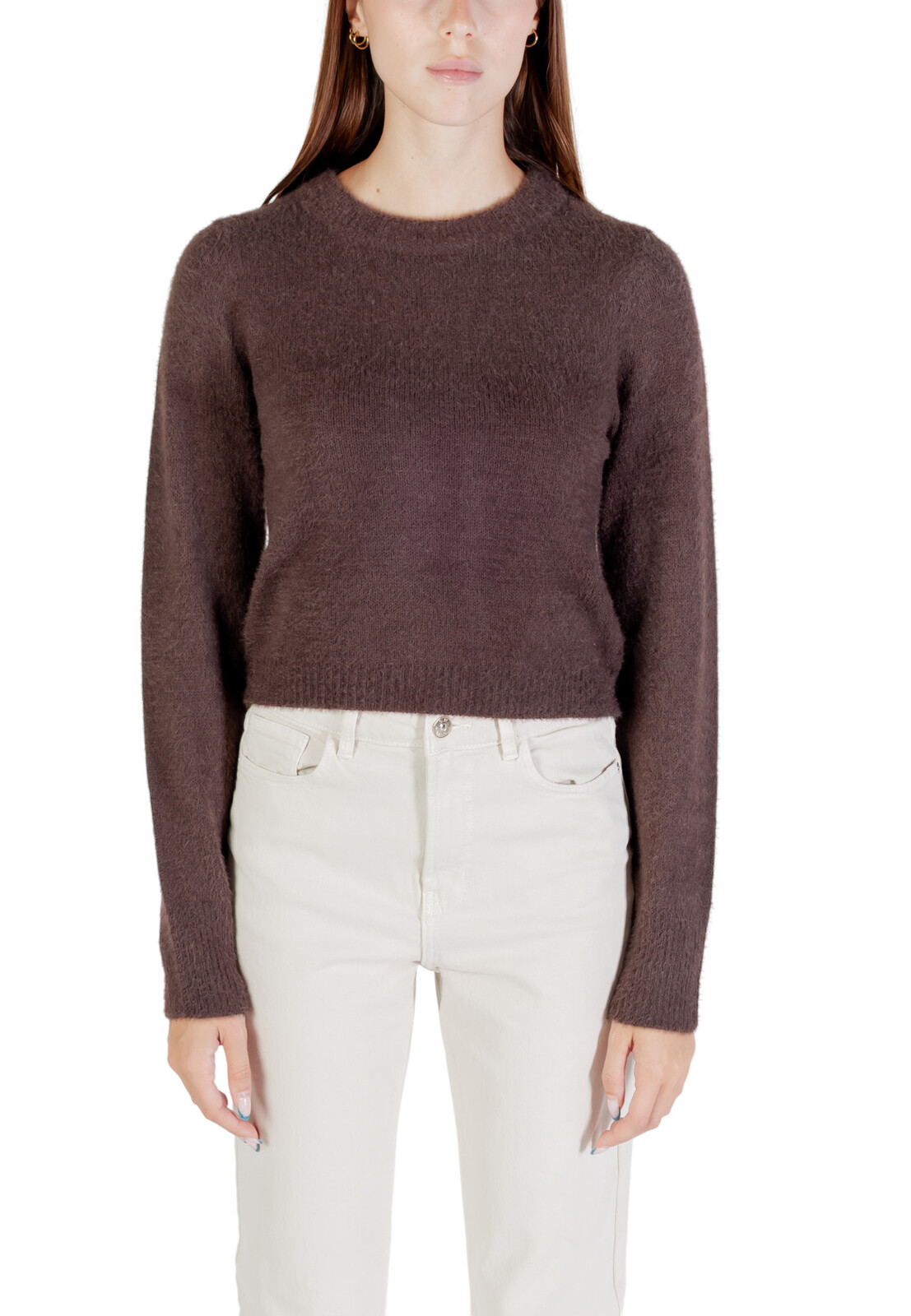 Hnedý dámsky sveter Only