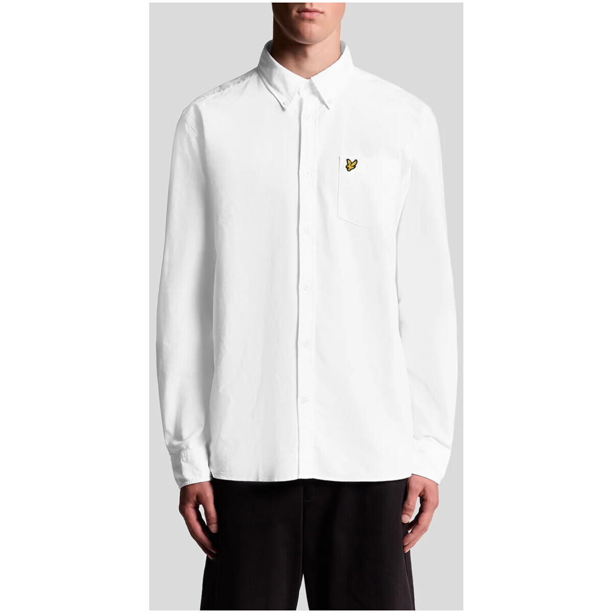 Biela košeľa Lyle & Scott