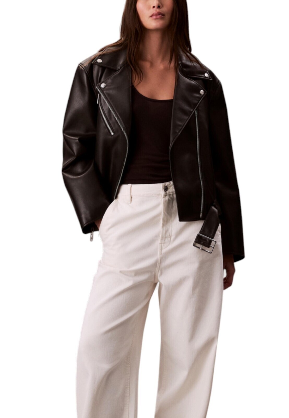 Calvin Klein kožená bunda