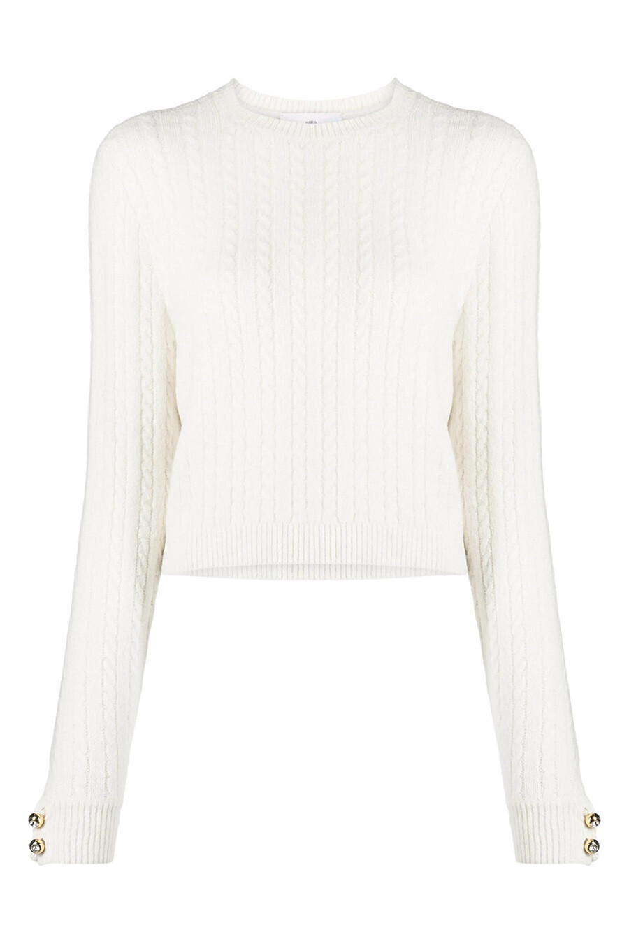 Chiara Ferragni biely sveter