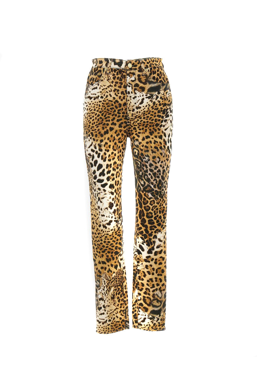 Roberto Cavalli leopardie nohavice
