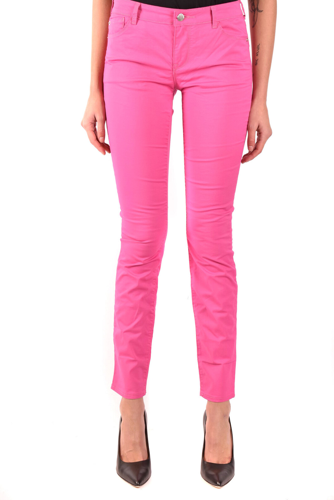 Emporio Armani ružové nohavice