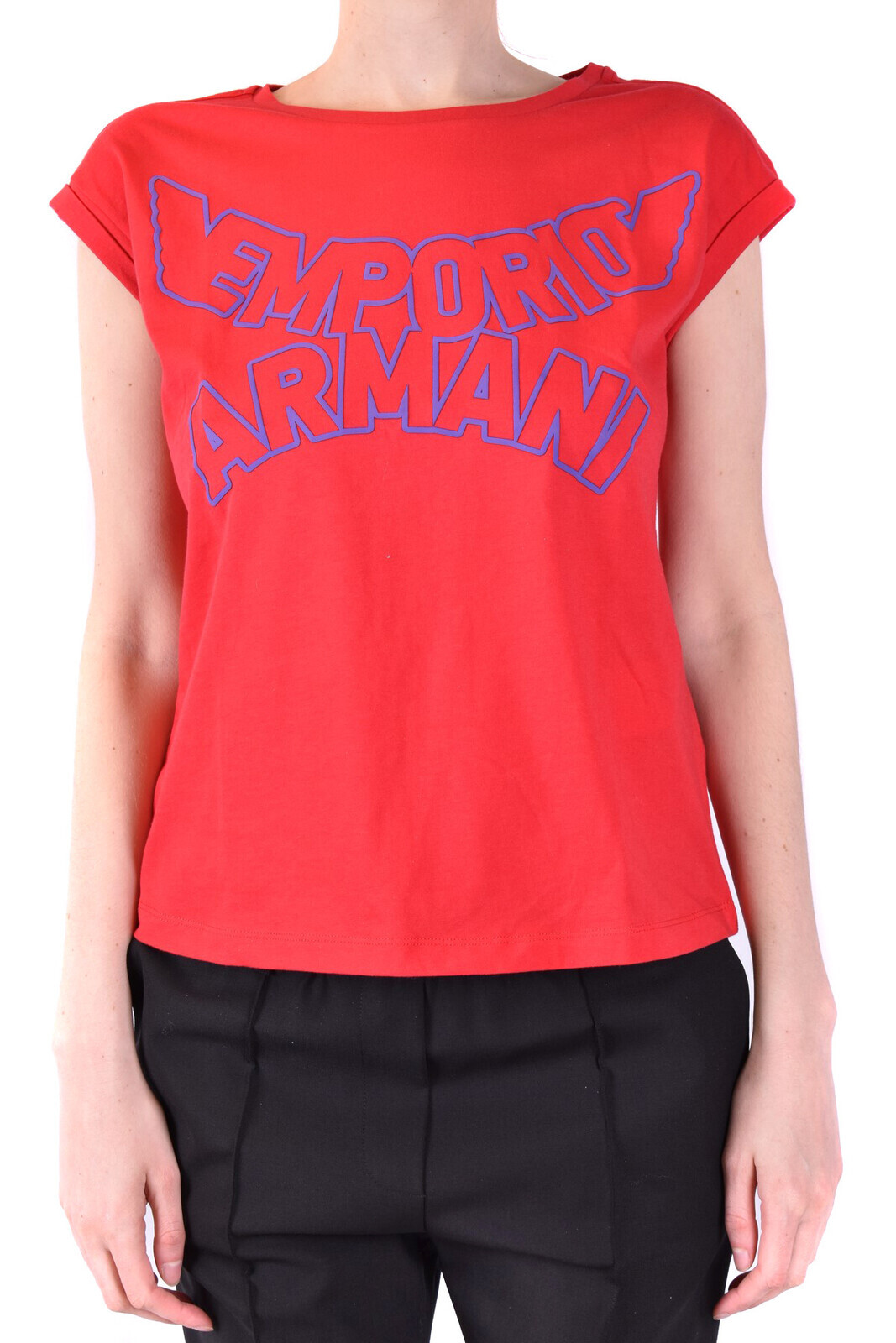 Červené tričko Emporio Armani