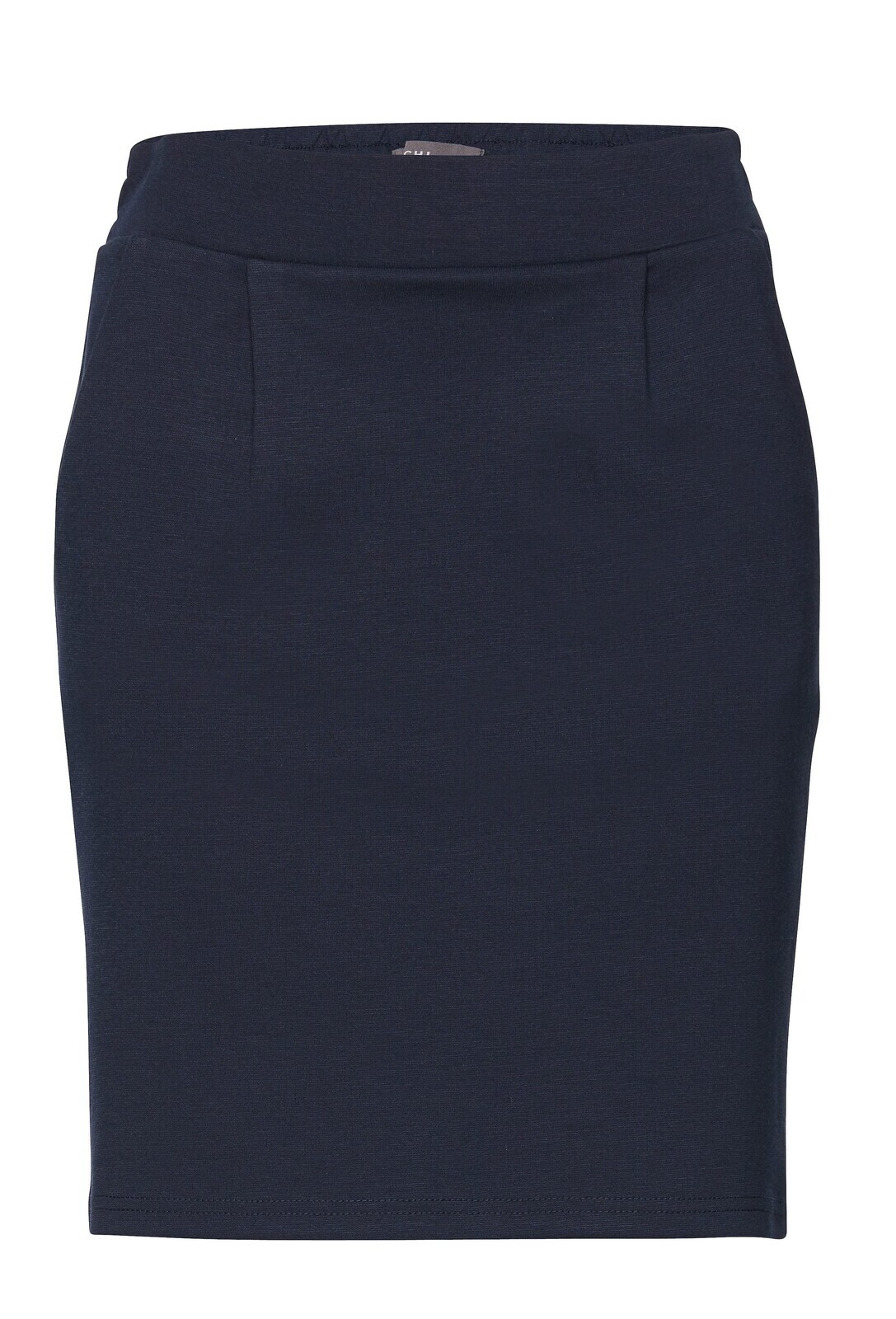 Tmavomodrá puzdrová sukňa Ichi