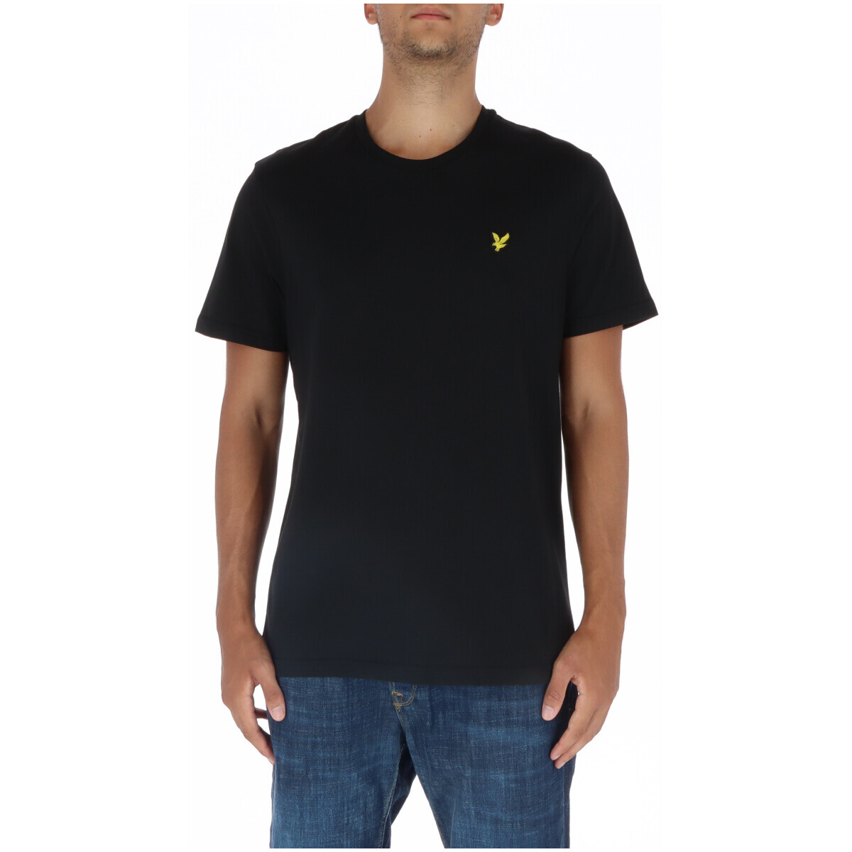 Čierne tričko Lyle & Scott