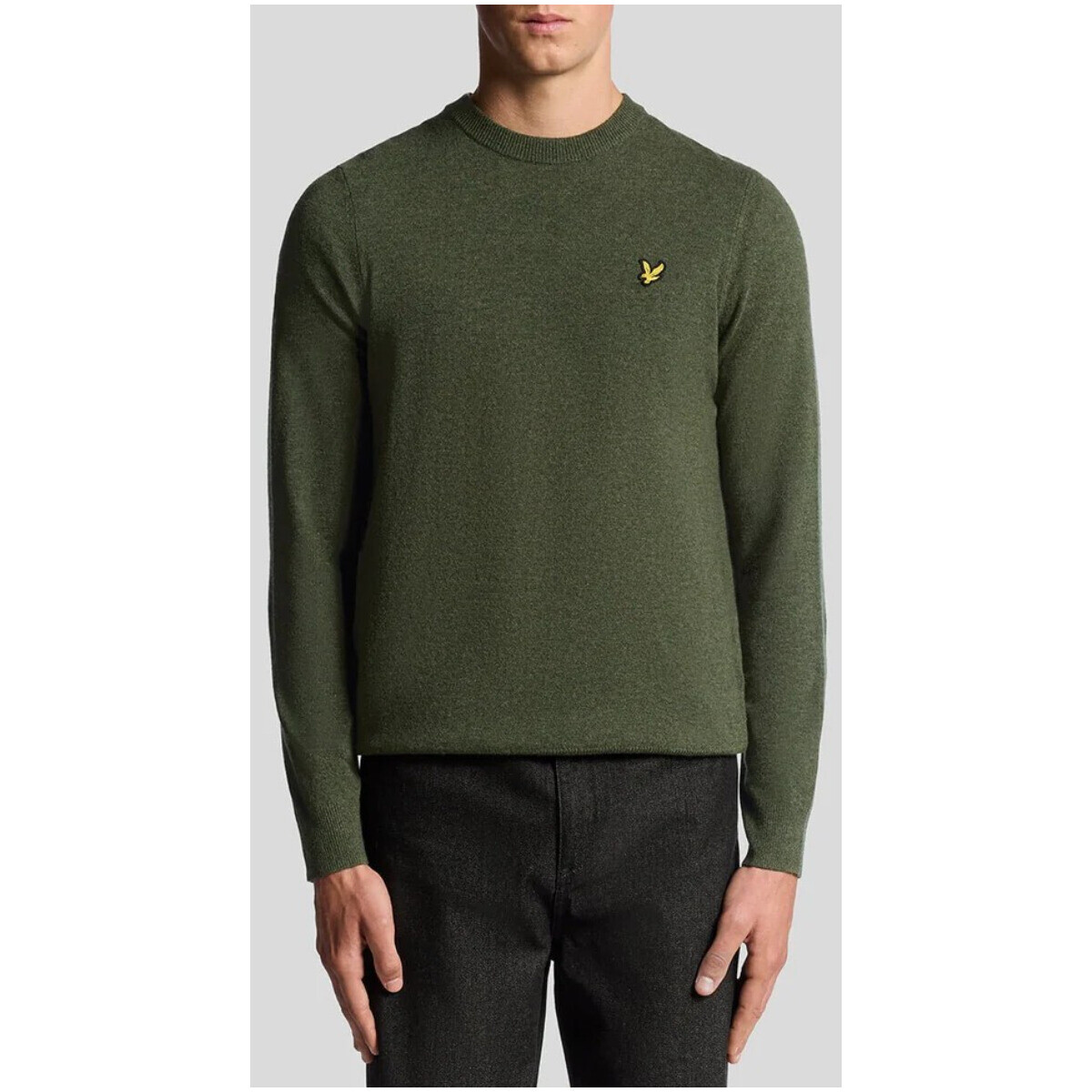 Zelený sveter Lyle & Scott