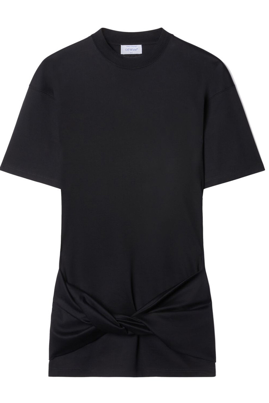 Čierne mikinové šaty Off-white