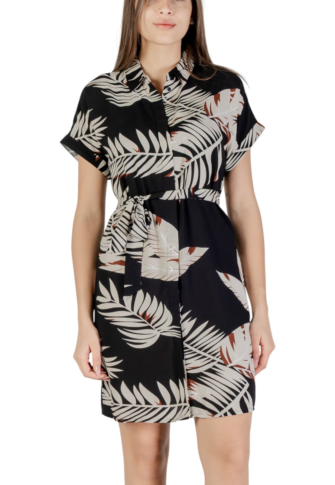 Vero Moda košeľové šaty s kvetinovým vzorom