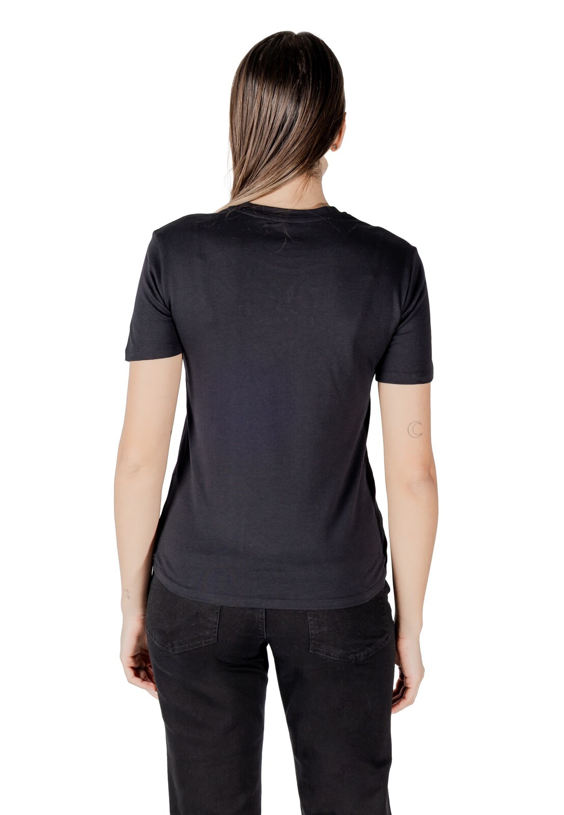 Čierne tričko Only s krátkym rukávom