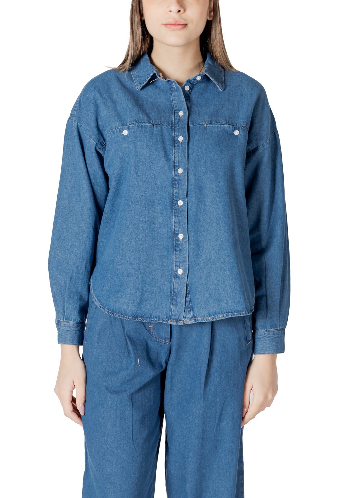 Dámska rifľová košeľa Ichi