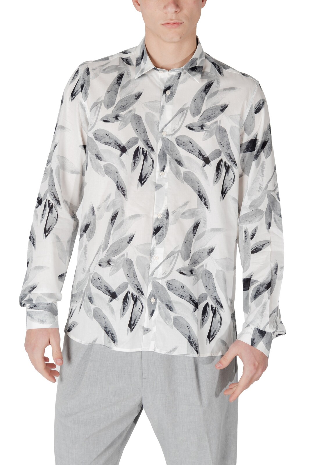 Antony Morato pánska košeľa s kvetinovým vzorom