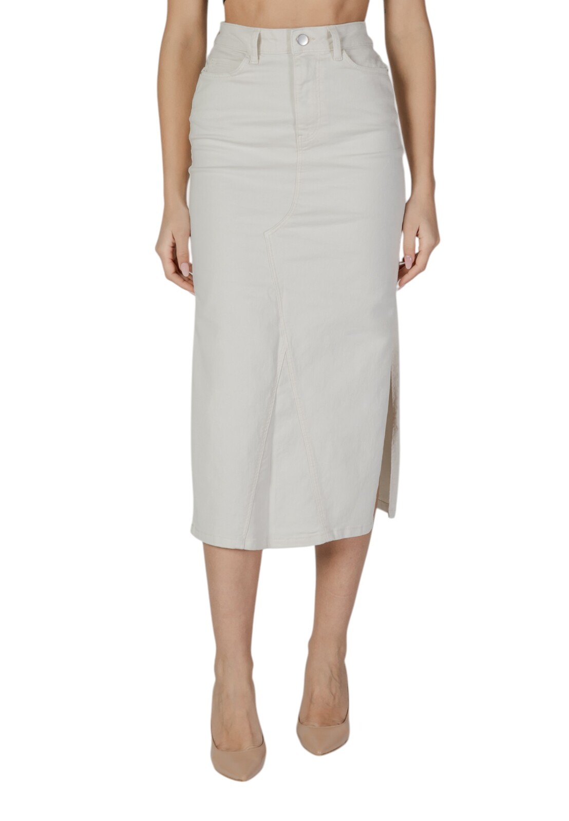 Vila Clothes midi sukňa