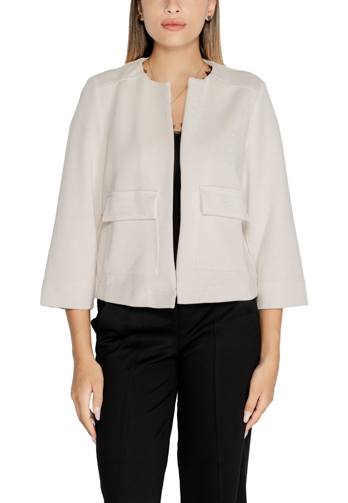 Krátka biela bunda Street One