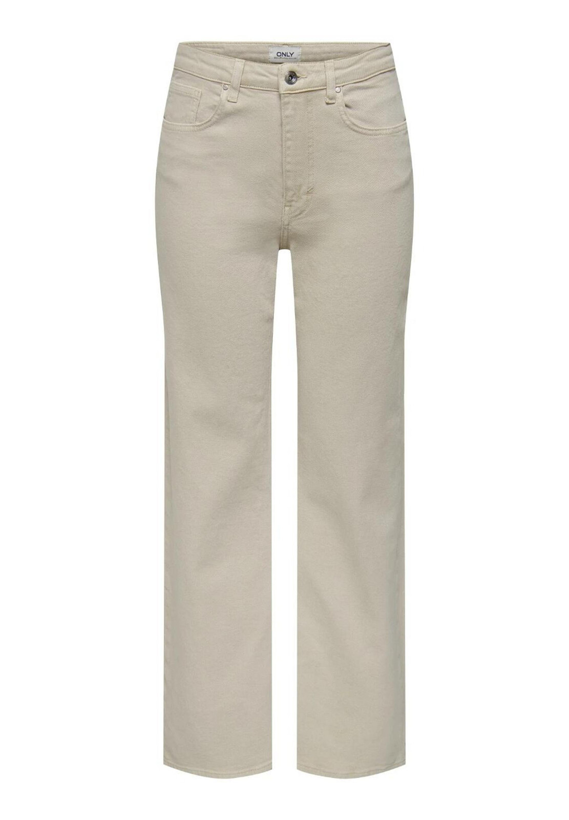 Béžové rovné rifle Only