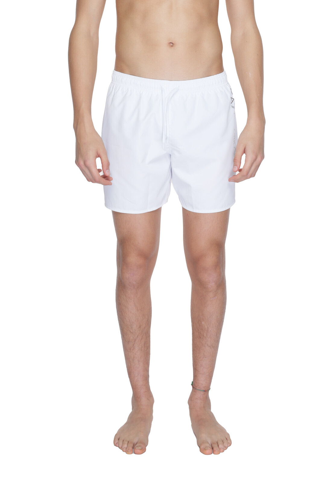 Biele pánske kúpacie kraťasy Ea7