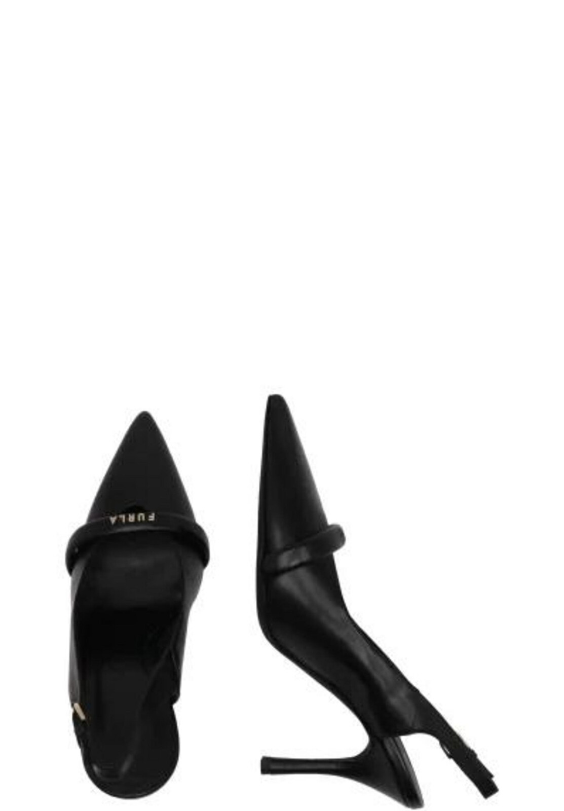 Furla kožené lodičky na vysokom podpätku