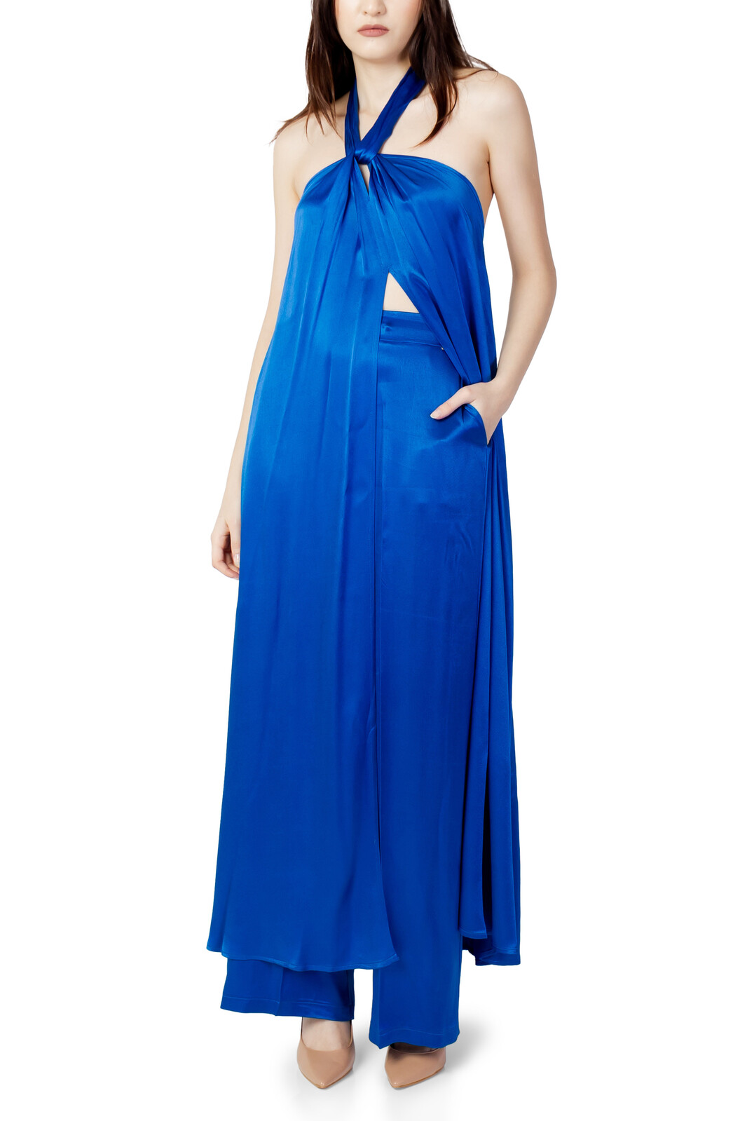 Dlhý modrý overal Hanny Deep