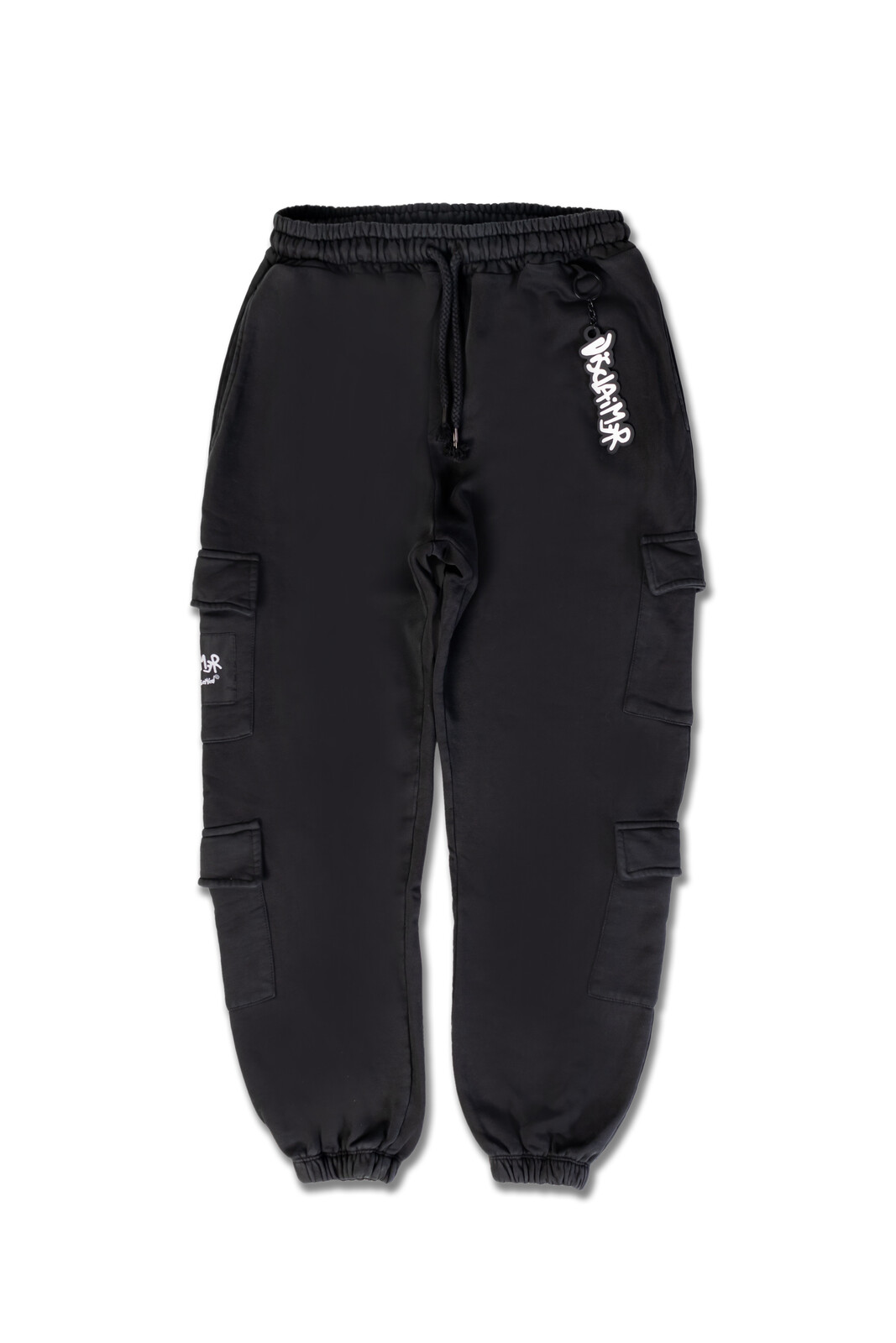 Čierne kapsáčové nohavice Disclaimer