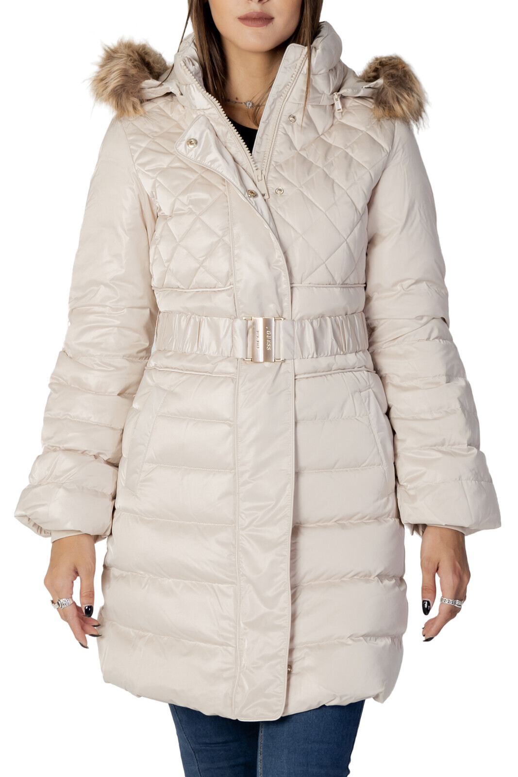 Guess zimná bunda s kapucňou