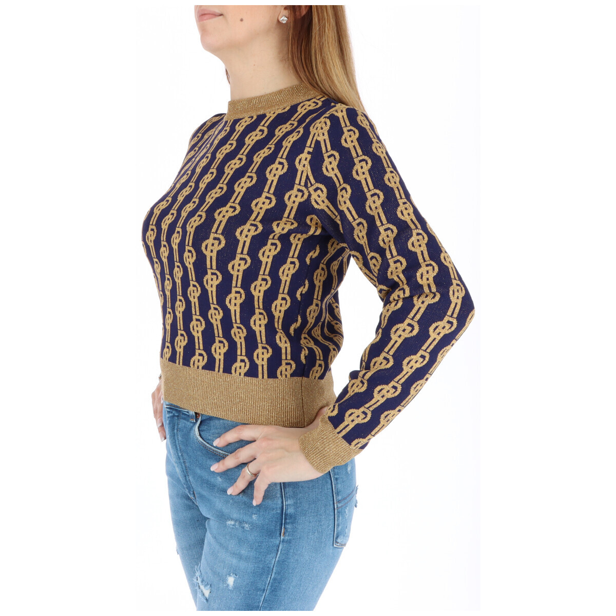 Vzorovaný sveter Pinko Maglia