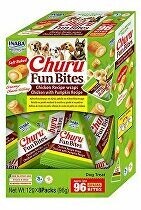 Churu Dog BOX Fun Bites Chicken wraps Chick&Pumpk8x12g 3 + 1 ZADARMO