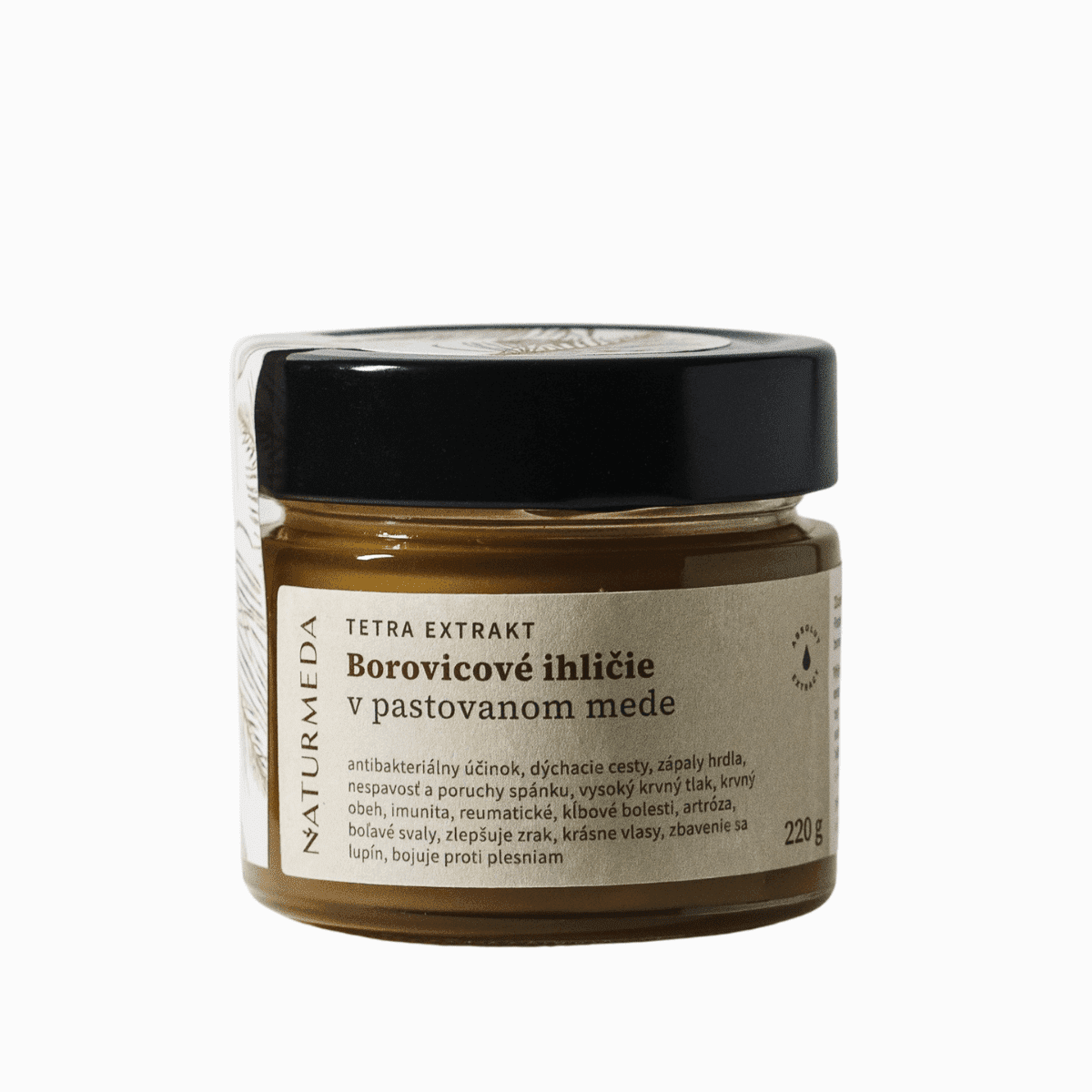 Terapeutický med s borovicovým ihličím - 220g - Naturmeda