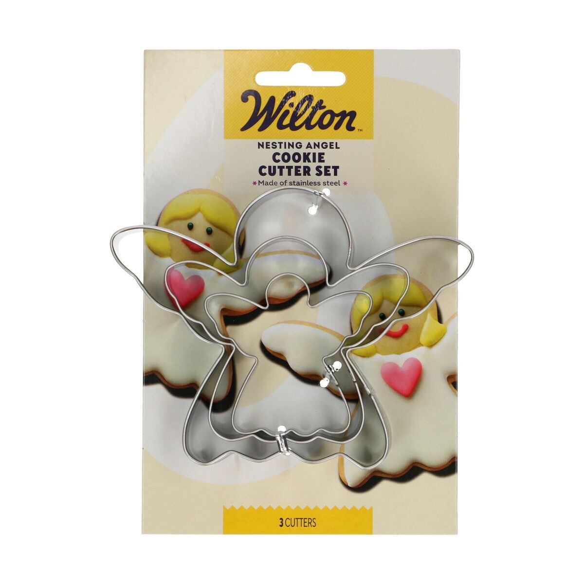 Wilton Set vykrajovačiek - Anjel 3 ks