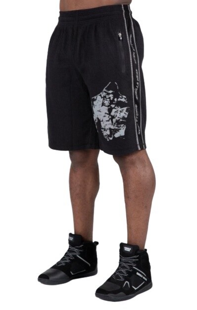 Gorilla wear pánské šortky buffalo old school black/grey - xxl/3xl