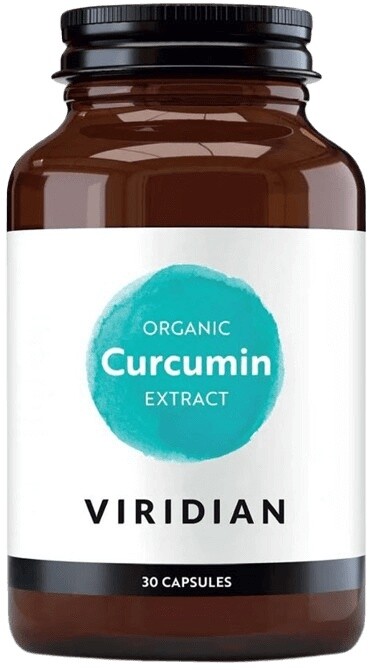 Viridian curcumin organic extract 250 mg - 60 kapsúl