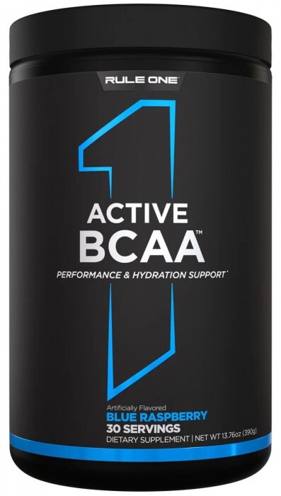 Rule 1 active bcaa 390 g - blue raspberry