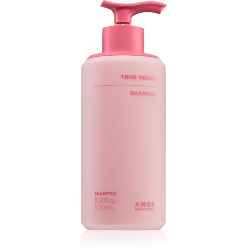 AMOS True Repair Shampoo šampón pre uhladenie a obnovu poškodených vlasov 500 ml