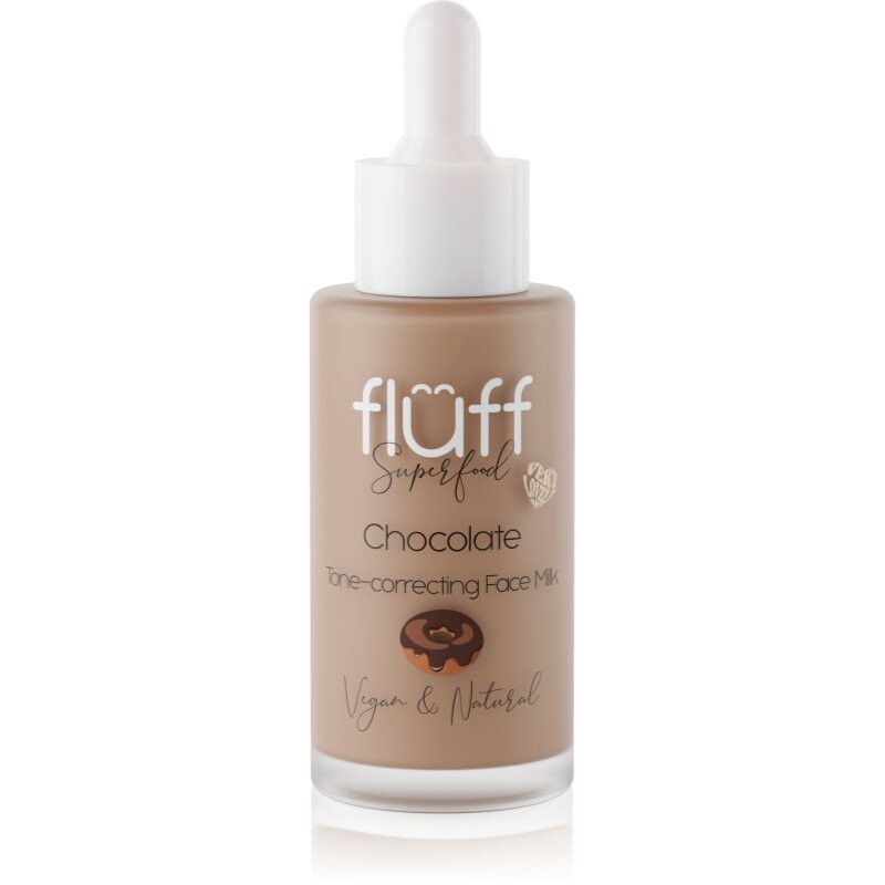 Fluff Chocolate pleťové mlieko pre zjednotenie farebného tónu pleti 40 ml