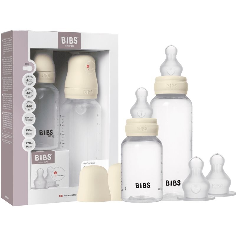 BIBS Anti-Colic Baby Bottle Set antikoliková fľaša