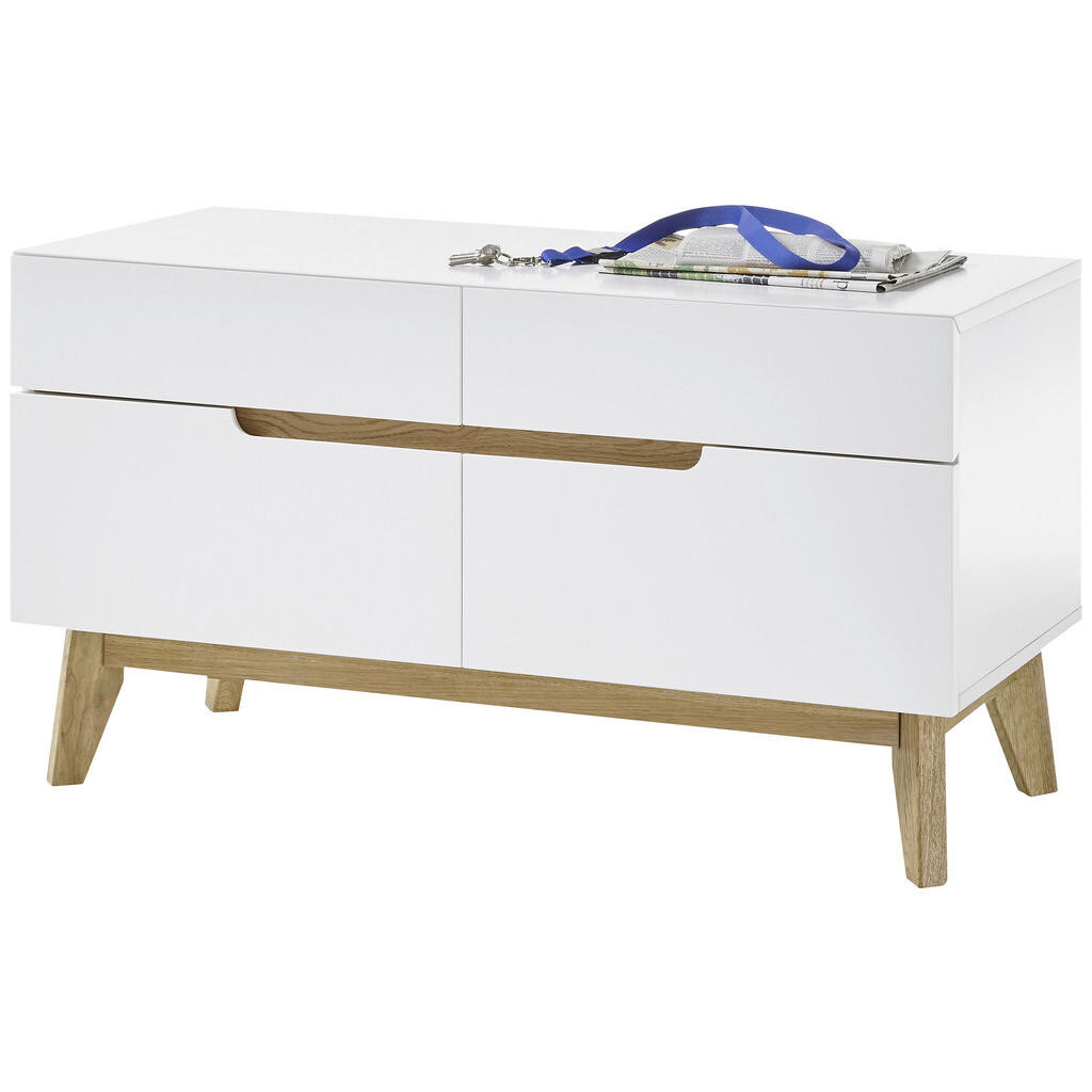 Livetastic LAVICA NA TOPÁNKY, prírodná farba, biela, 97/53/40 cm