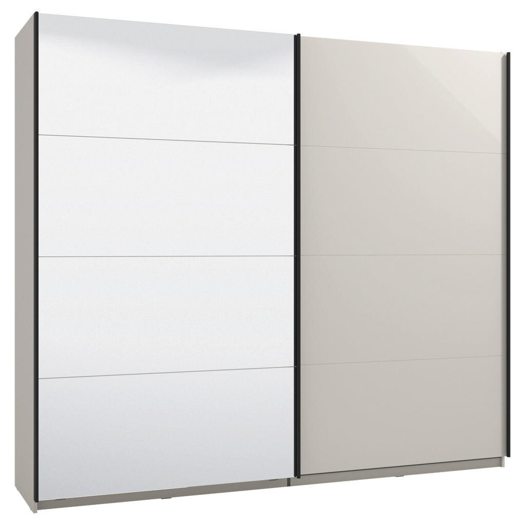 Xora ŠAT. SKRIŇA S POSUV. DVERAMI, kašmírová, 245/217,5/62 cm