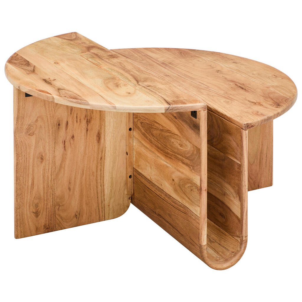 Livetastic KONFERENČNÝ STOLÍK, farba akácie, drevo, 80/40/80 cm