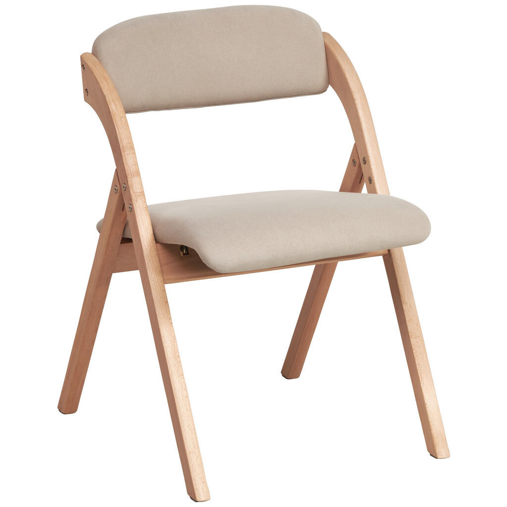 MID.YOU STOLIČKA S PODRÚČKAMI, zamat, prírodná farba, béžová